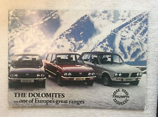 Triumph dolomite range for sale  ANDOVER