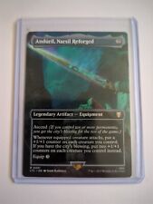Anduril, Narsil Reforged NM Borderless MTG Lord of the Rings Unplayed Magic LTC for sale  Shipping to South Africa