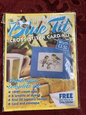 Kit de cartões ponto cruz vintage Blue Tit  comprar usado  Enviando para Brazil