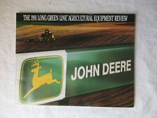 1991 John Deere Long Green Line Trator Guia do Comprador Catálogo Folheto 36 Páginas comprar usado  Enviando para Brazil