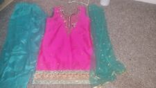 Girls Asian Indian Pakistani Outfit Age 6-7 Years  for sale  Shipping to South Africa