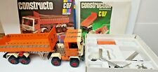  Juego de construcción de camión grande Constructo C07 vintage camión de juguetes y remolque en caja  segunda mano  Embacar hacia Mexico