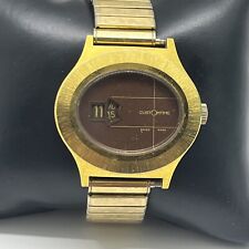 Relógio Goldtone Customtime raro aparência da era espacial comprar usado  Enviando para Brazil