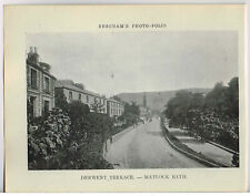 Derwent Terrace Matlock Bath Antique Print Picture Victorian 1900 BPF#544 for sale  Shipping to South Africa