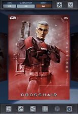 CROSSHAIR-EPIC PLATINUM RED BASE-TOPPS STAR WARS CARD TRADER for sale  Shipping to South Africa