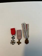Lot medailles miniatures d'occasion  Polliat