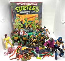 Lote (17) de bonecos de ação vintage TMNT Teenage Mutant Ninja Turtles — estojo — e muito mais! comprar usado  Enviando para Brazil