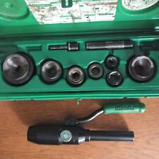 Greenlee Tool 7806SB Quick Draw Hydraulic Knockout Punch Driver Set + Free ship for sale  Middletown