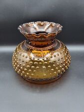 Vintage amber hobnail for sale  Lewistown