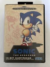 Caixa Sega Mega Drive / Genesis Sonic The Hedgehog - Inc manual frete grátis comprar usado  Enviando para Brazil