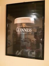 Guinness specchio birra usato  Casalmaggiore