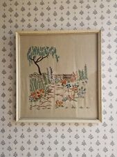 Vintage embroidery beautifully for sale  FORFAR