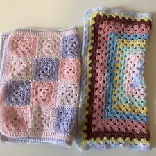 Small crochet blankets for sale  PORTSMOUTH