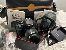 Canon EOS Rebel T3i / EOS 600D 18.0MP DSLR Camera with Accessories & Case for sale  Shipping to South Africa
