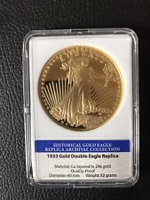 1933 Gold Double Eagle Replica | Historical Archival Collection |24k Gold Plated for sale  Terrell