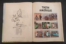 Tintin amérique dedicacé d'occasion  Raismes