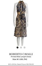 $2740 Vestido Roberto Cavalli Lujo Diseñador Nuevo Sin Etiquetas Costura Ocasión Especial  segunda mano  Embacar hacia Argentina