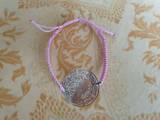 Bracelet tressé rose d'occasion  Vincennes