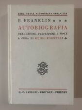Autobiografia franklin bibliot usato  Campobasso