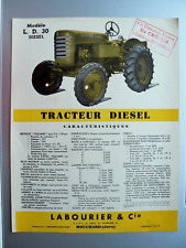 Prospectus tracteur labourier d'occasion  Charolles
