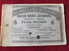 Salvation army. band for sale  PLYMOUTH