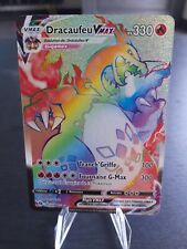 Occasion, Carte Pokémon Dracaufeu Vmax Rainbow 074/073 Voie du Maitre Officielle Neuve FR d'occasion  Cenon