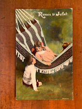Romeo & Juliet Children in Hammock, Shakespeare, ca 1910 for sale  Shipping to South Africa