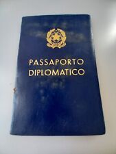 Passaporto diplomatico repubbl usato  Roma