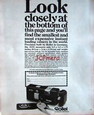 Vintage 1976 rollei for sale  SIDCUP