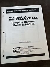 Mikasa multiquip mt85hs for sale  Santa Rosa