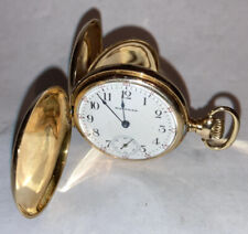 Antiguo Reloj de Bolsillo American Waltham Co Oro Sólido 14k Damas 61 Diamantes Funciona segunda mano  Embacar hacia Argentina