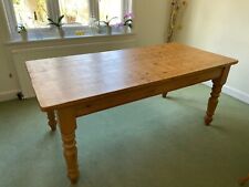Large pine dining for sale  FLEET