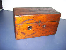 Vintage Primitive Wooden Storage  Box Original Old Phone Box ?  Estate Find, used for sale  Shipping to South Africa