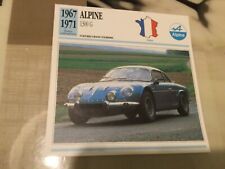 1967 1971 alpine d'occasion  Val-de-Saâne