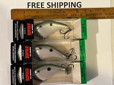 LOT OF 3 Rapala-Slim 6 OG Series Balsa CRANKBAITS Green Gizzard Shad COLOR LURES, used for sale  Shipping to South Africa