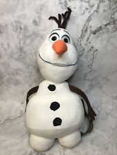2014 Disney Frozen Olaf muñeco de nieve mochila de felpa correas ajustables 18" 15 segunda mano  Embacar hacia Argentina