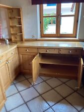 Küche - Massivholz Fichte mit Granitarbeitsplatte gebraucht kaufen  Moosburg a.d.Isar