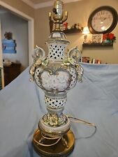 porcelain cherub lamps for sale  Rome