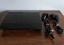 Sony PlayStation 3 Super Slim 500GB CECH-4001C PS3 com cabos e controle comprar usado  Enviando para Brazil