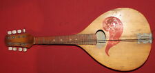 Vintage Soviet Russian USSR Wood 8 Strings Mandolin  for sale  Shipping to South Africa