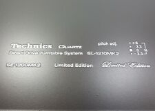 Usado, Trasferibili a Secco 3D  kit giradischi Technics SL 1210 MK2 SL 1200 MK2  bianco comprar usado  Enviando para Brazil