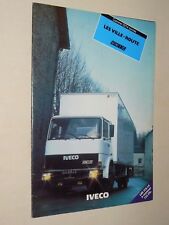 Brochure camion iveco d'occasion  Cluny
