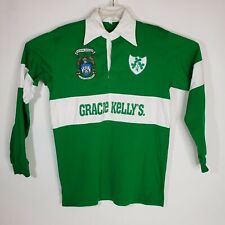 Camisa de rugby de manga larga original de pub irlandés Gracie Kelly's verde M segunda mano  Embacar hacia Argentina