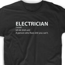 Electrician shirt definition for sale  Rockford