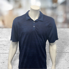 Camisa polo Adidas Climachill azul respingo manga curta poliéster golfe GG excelente estado usado comprar usado  Enviando para Brazil