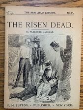 The Risen Dead By Florence Marryat The Brazo Biblioteca No 64 F M Lupton NY segunda mano  Embacar hacia Argentina