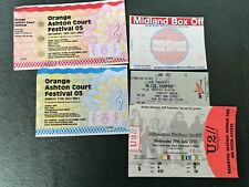 Vintage concert tickets for sale  WESTON-SUPER-MARE