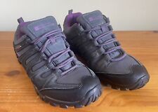 Mountain Warehouse Isodry Ladies Hiking Shoes Size 7 Black,Grey & Purple. for sale  Shipping to South Africa