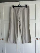 Linen trousers size for sale  COLCHESTER