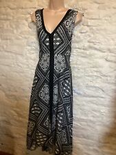 debenhams black white dress for sale  FROME